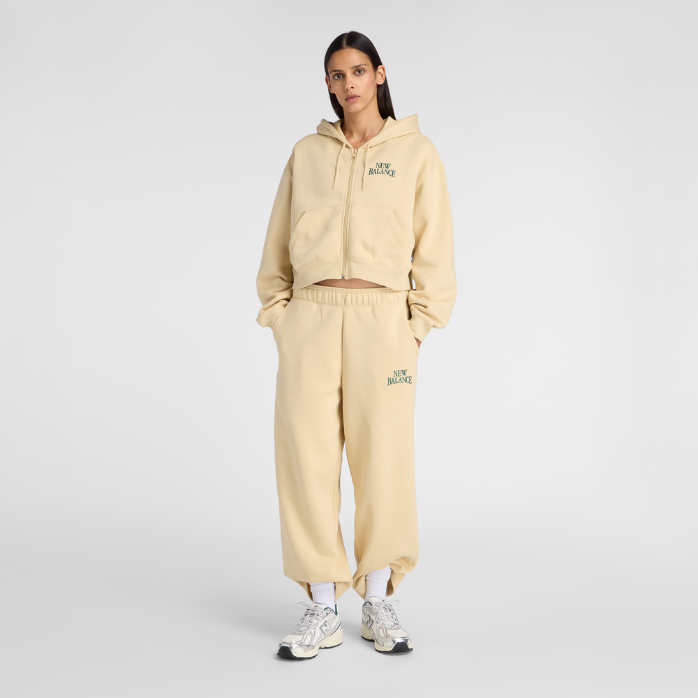 Dámská mikina New Balance WJ61W2EEABC – žluté