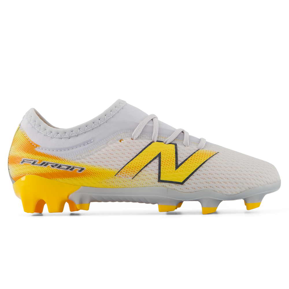 Dětské kopačky New Balance FURON TEAM JNR FG V9 YF3F96W – oranžová