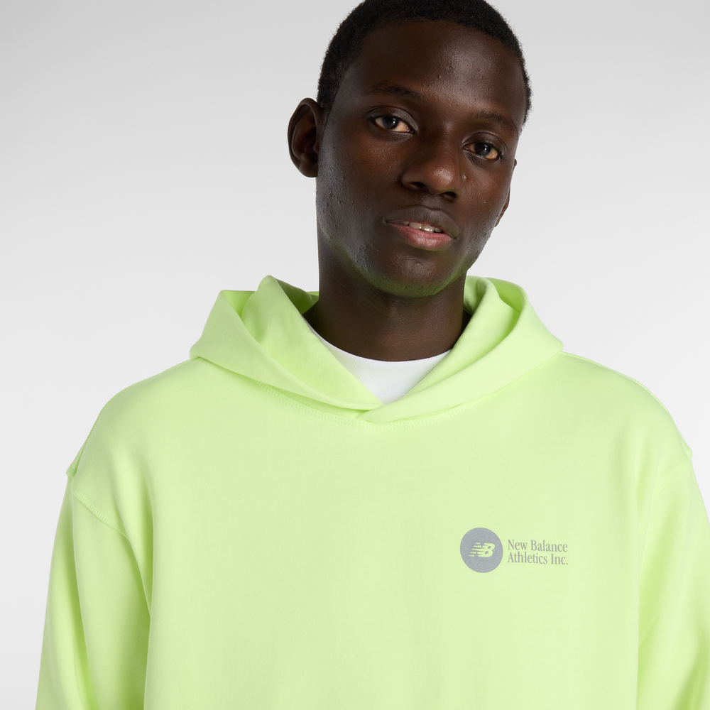 Pánská mikina New Balance MT61M4JOAFG – zelené