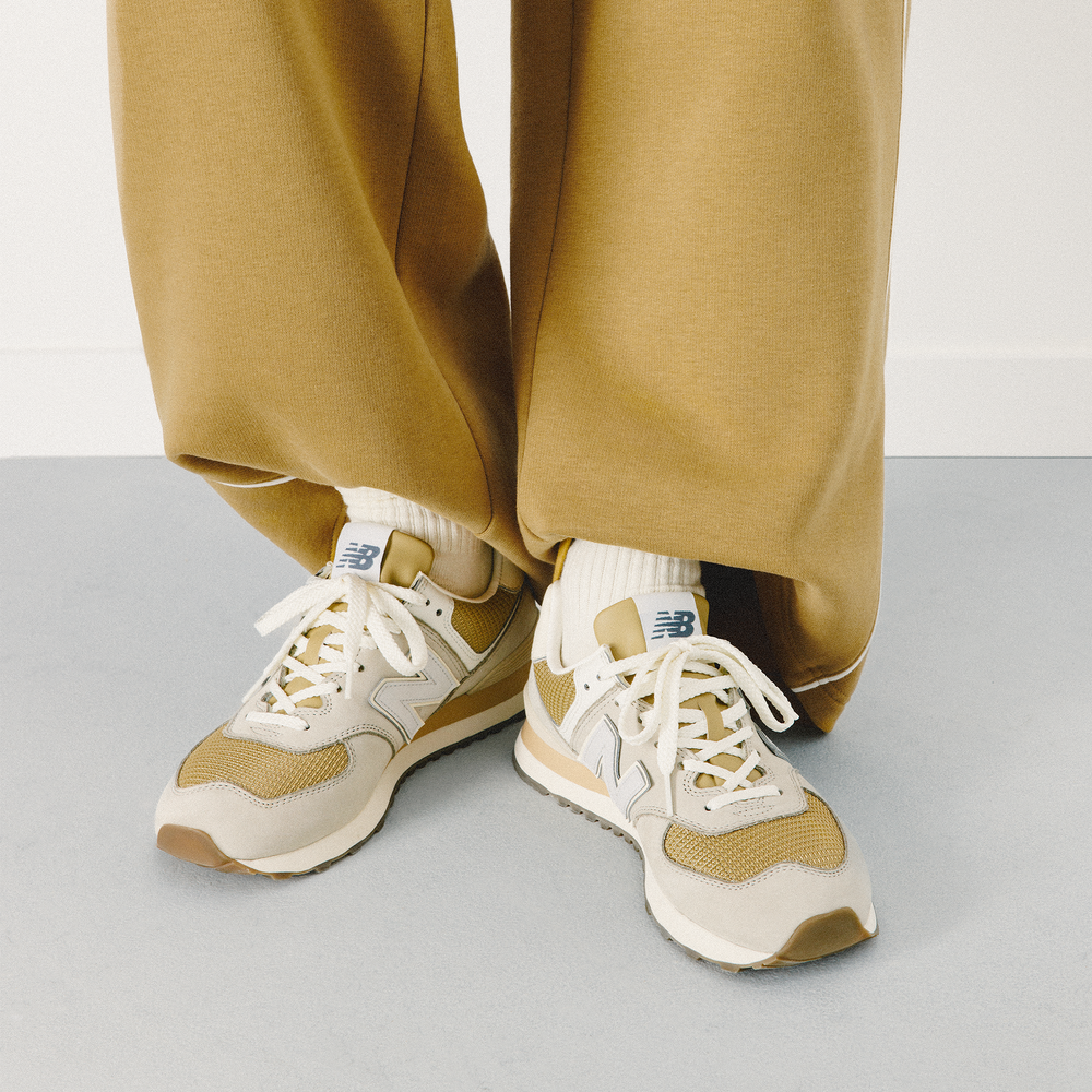 Unisex boty New Balance U5748DF – béžové