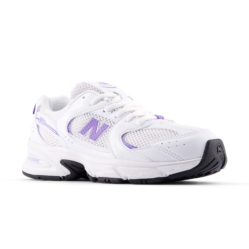 Dětské boty New Balance GR530CI – bílé