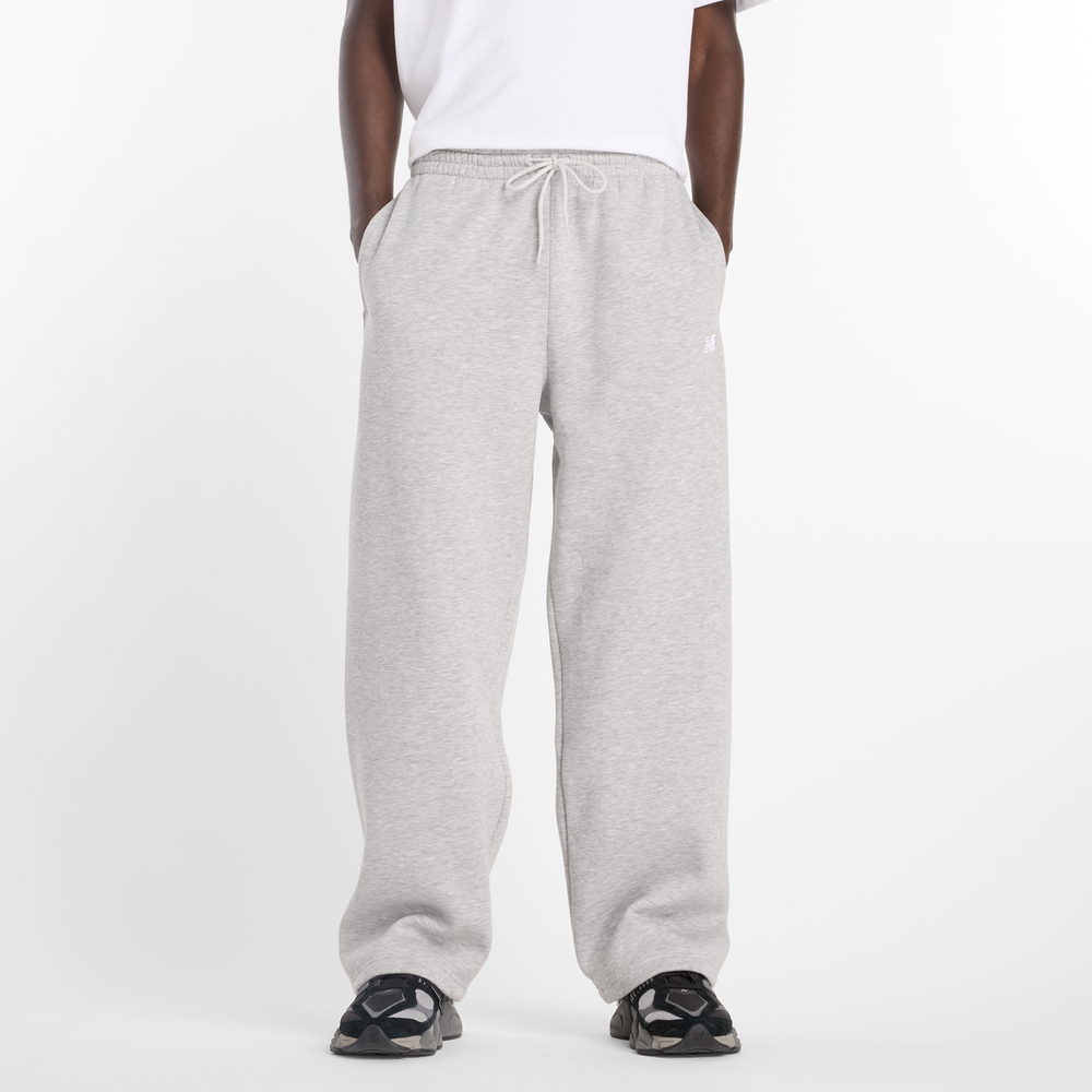 Pánské kalhoty New Balance MP53506AG – šedé