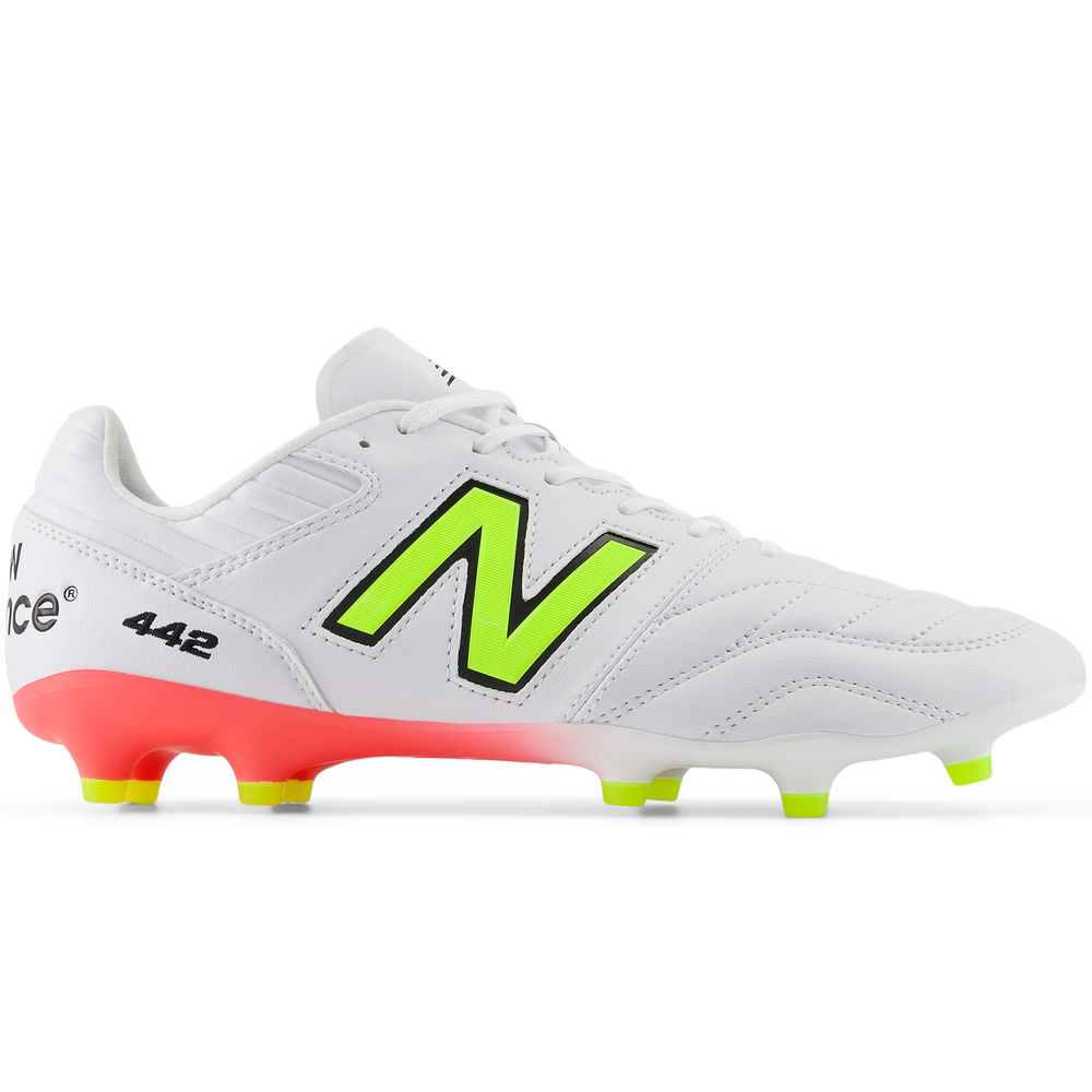Pánské kopačky New Balance 442 V2 PRO FG MS41FMB2 – bílé