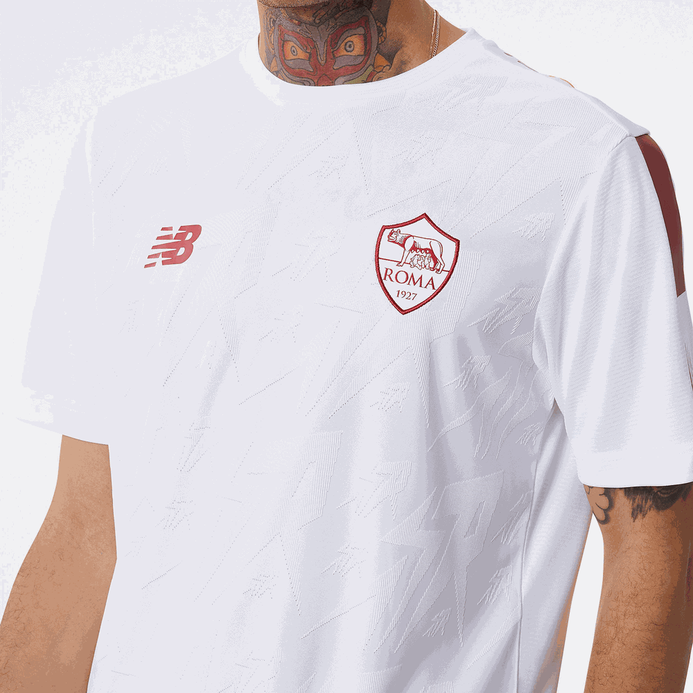 Pánské tričko New Balance AS Roma MT231232AWY – bílé