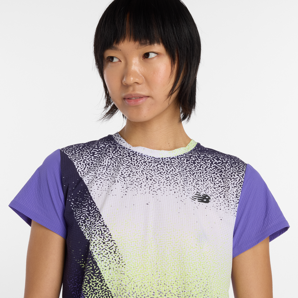 Dámské tričko New Balance WT61Y1YIEPU – fialové