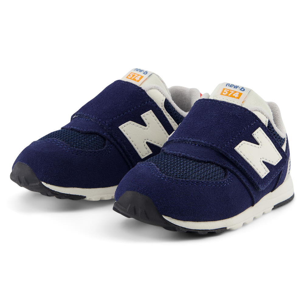 Dětské boty New Balance NW574VPN – tmavomodrá