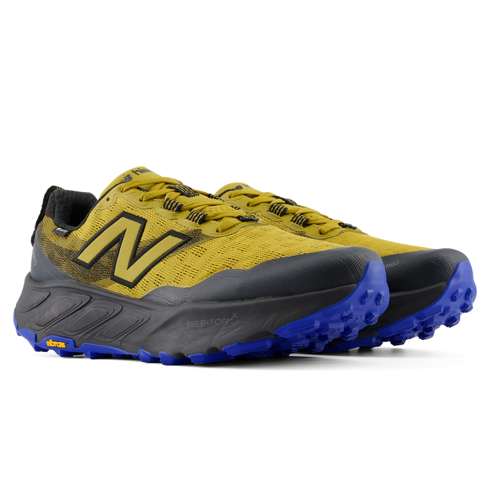 Pánské boty New Balance Fresh Foam X Hierro v9 Gore-Tex MHIG2ZN – žluté