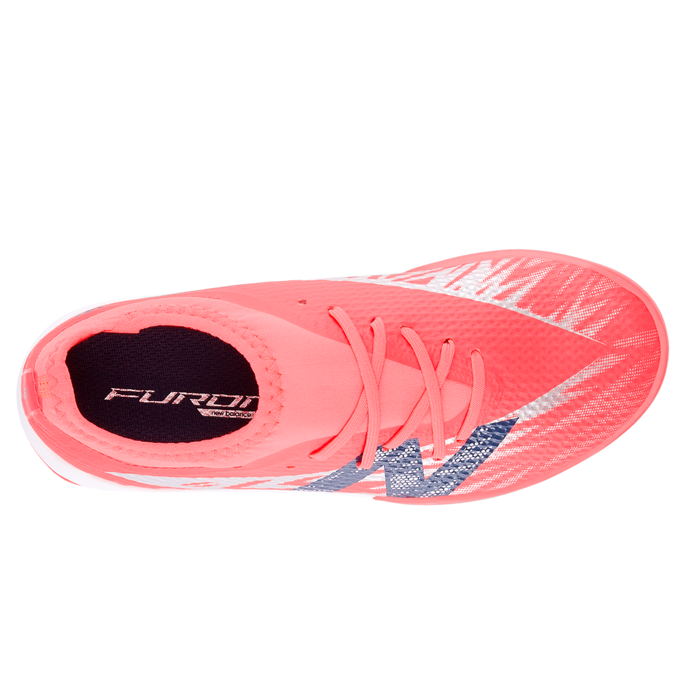 Dětské turfy New Balance FURON TEAM JNR TF V8 SJF3TMP8 – červené