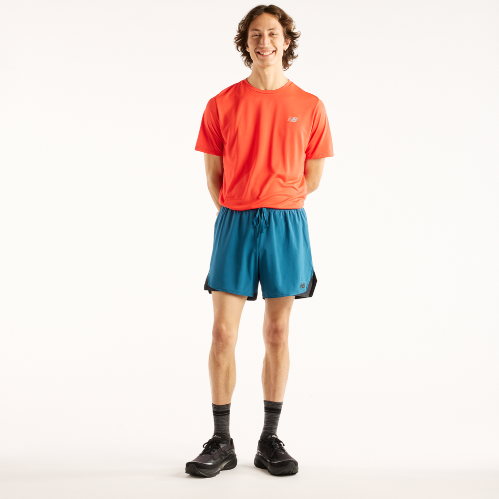 Pánské šortky New Balance RC Essential – modré