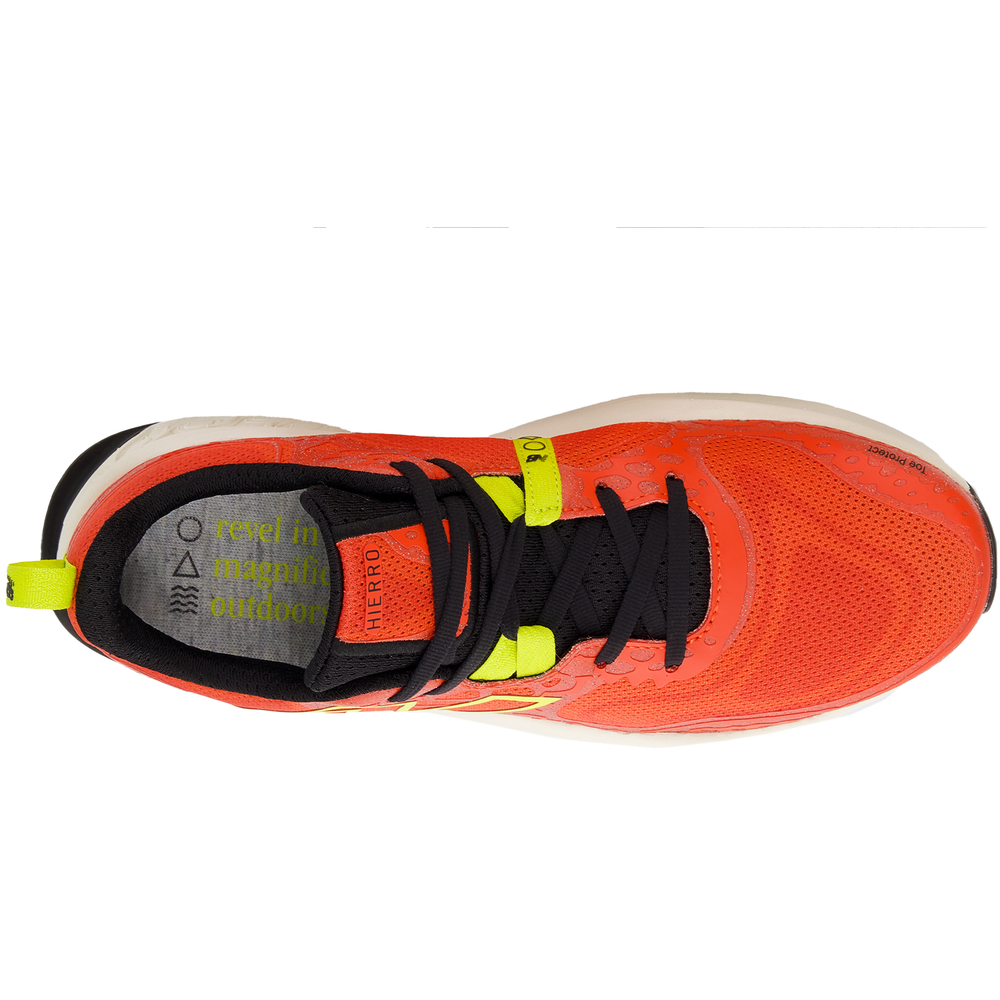 Pánské boty New Balance Fresh Foam X Hierro v8 MTHIERR8 – oranžová