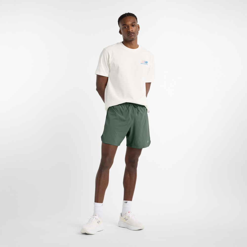 Pánské šortky New Balance MS41283DKJ – zelené