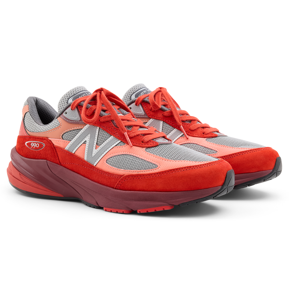 Unisex boty New Balance U990RT6 – červené