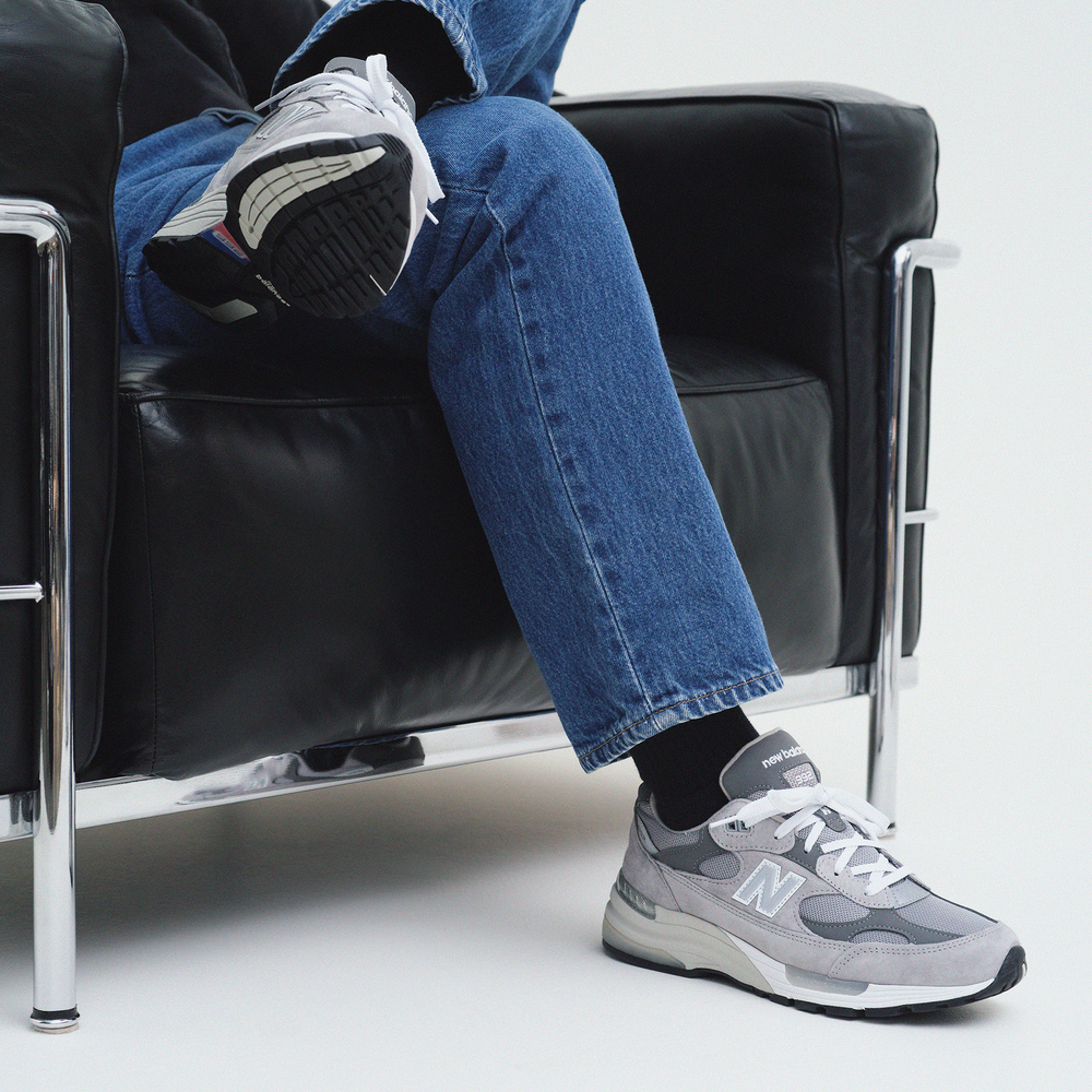 Unisex boty New Balance U992GY - šedé