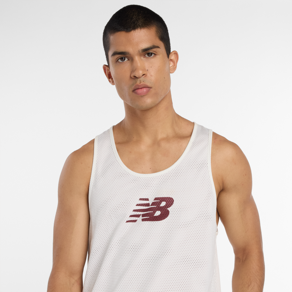 Pánské tričko New Balance MT53609MHB – bordó