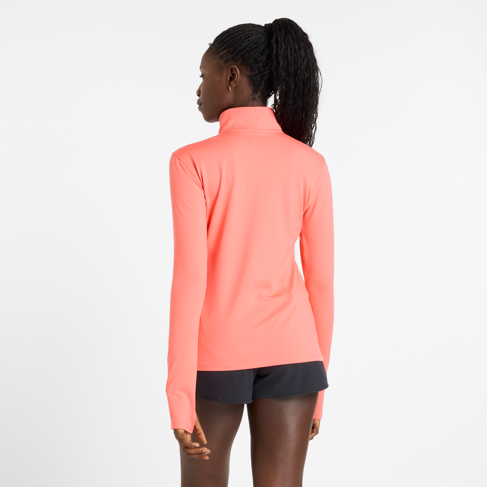 Dámská mikina New Balance WT41150DTR – oranžová