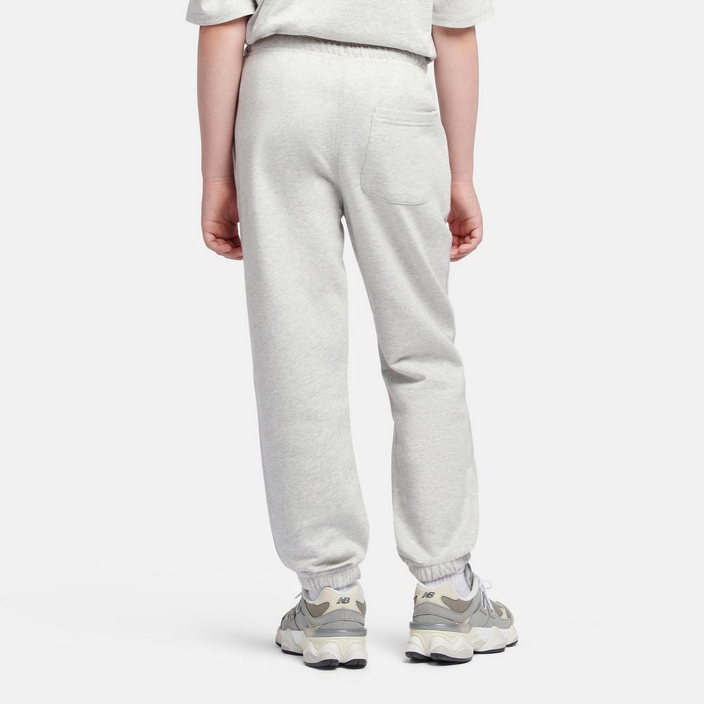Dětské kalhoty New Balance LAKB0060AHH – šedé