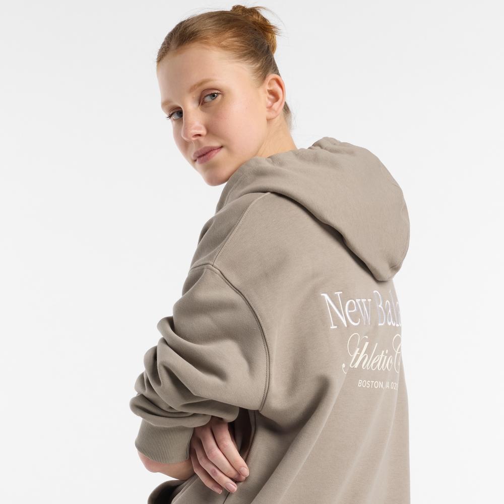 Dámská mikina New Balance WT51947DOK – béžové