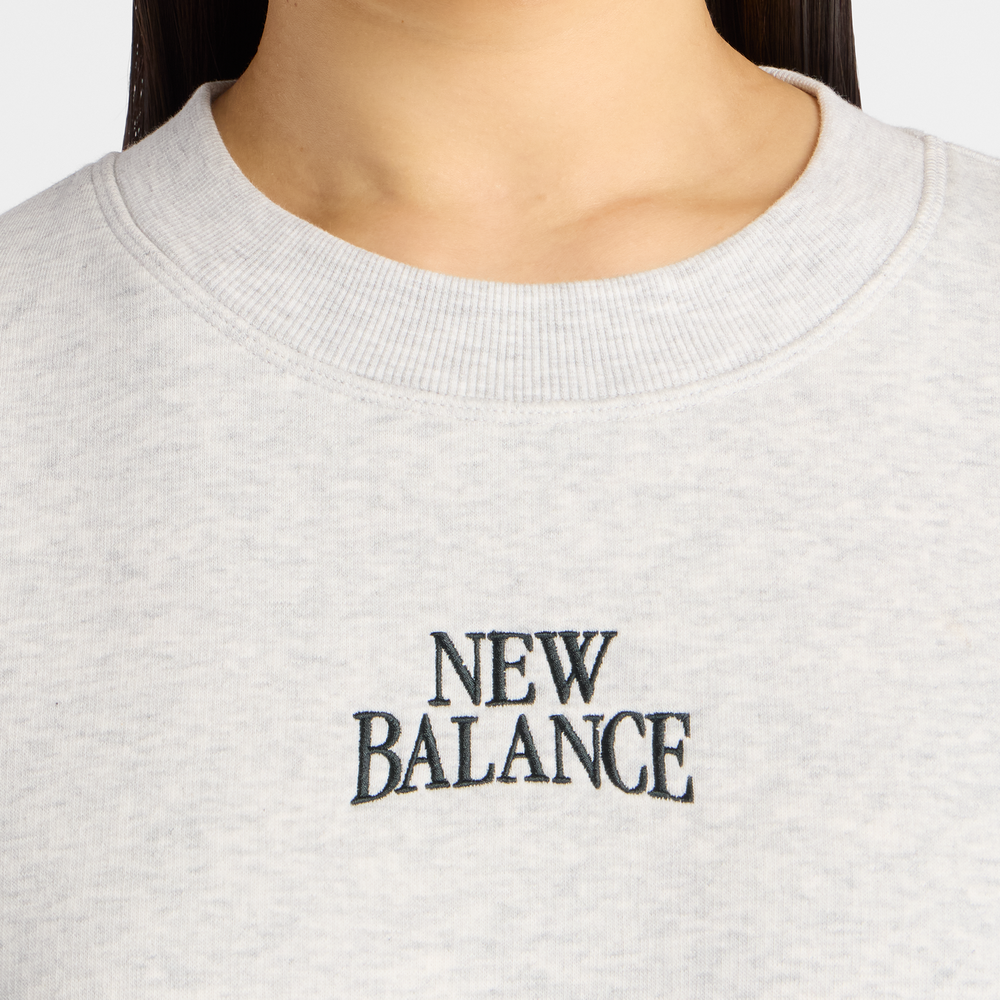 Dámská mikina New Balance WT61935IAHH – šedé