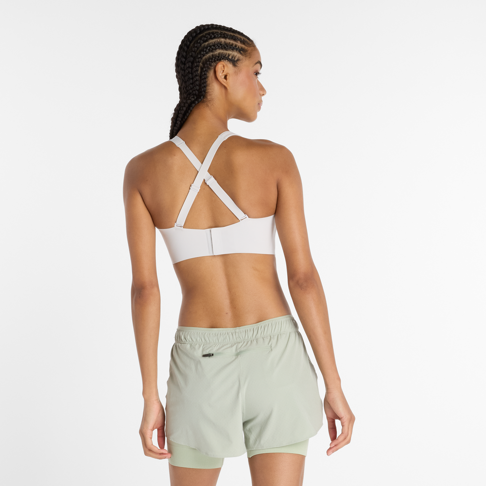 Sportovní podprsenka New Balance WB51052GYM – bílé