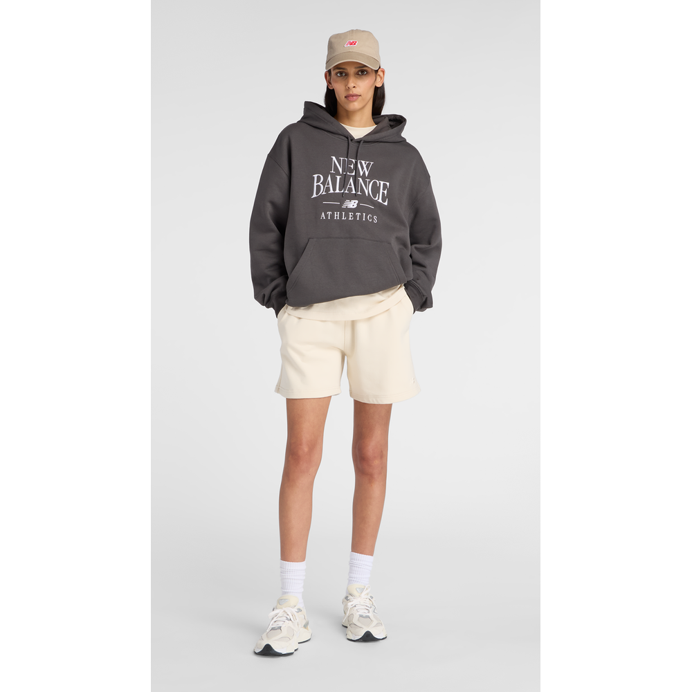 Dámská mikina New Balance WT61U6QSABR – šedé