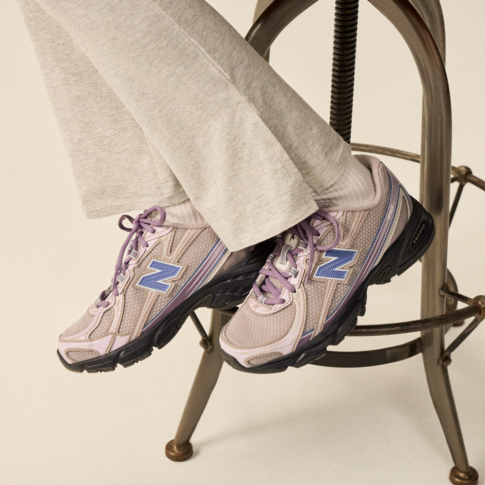 Dětské boty New Balance G7406WY – fialové