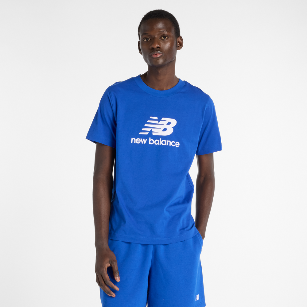 Pánské tričko New Balance MT41502BUM – modré