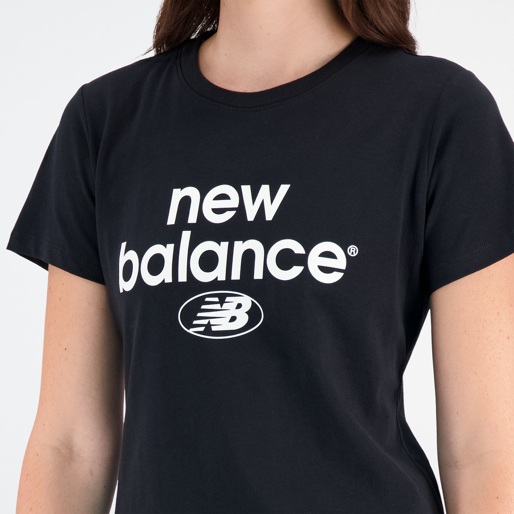 Dámské tričko New Balance WT31507BK – černé