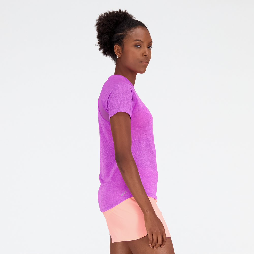 Dámské tričko New Balance WT21262OOR – fialové