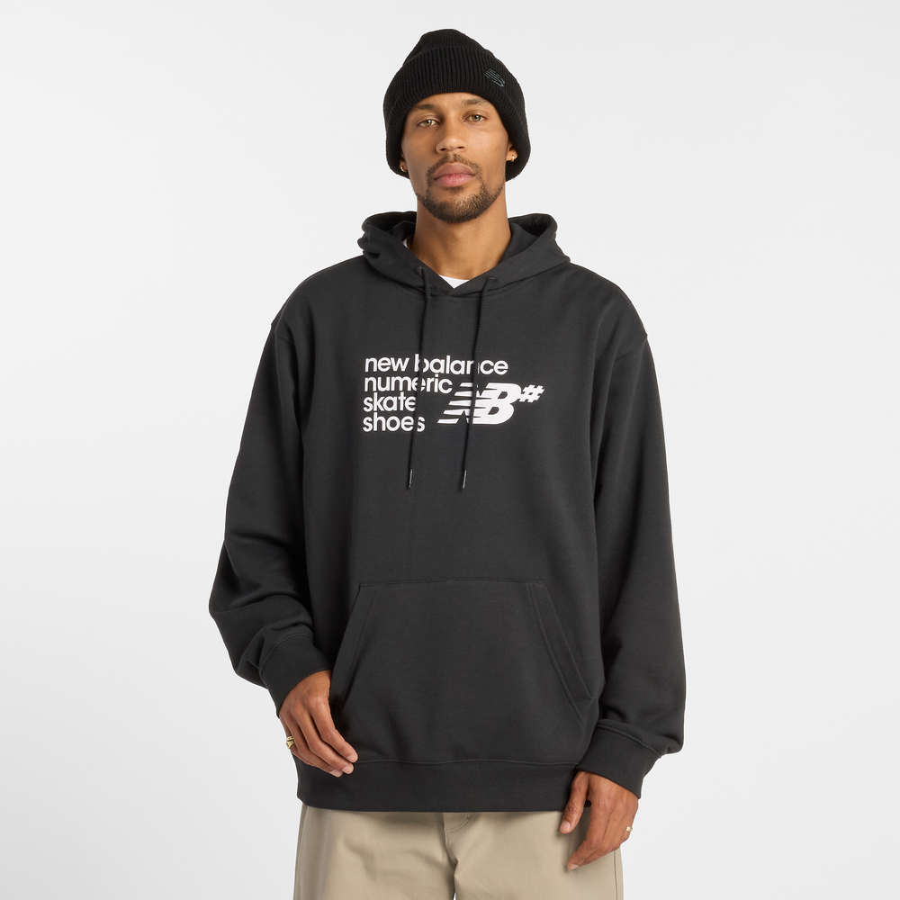Pánská mikina New Balance Numeric MT51954BK – černé