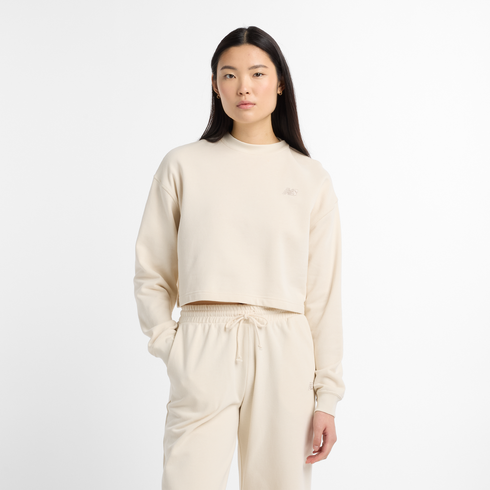 Dámská mikina New Balance WT51514LIN – béžové