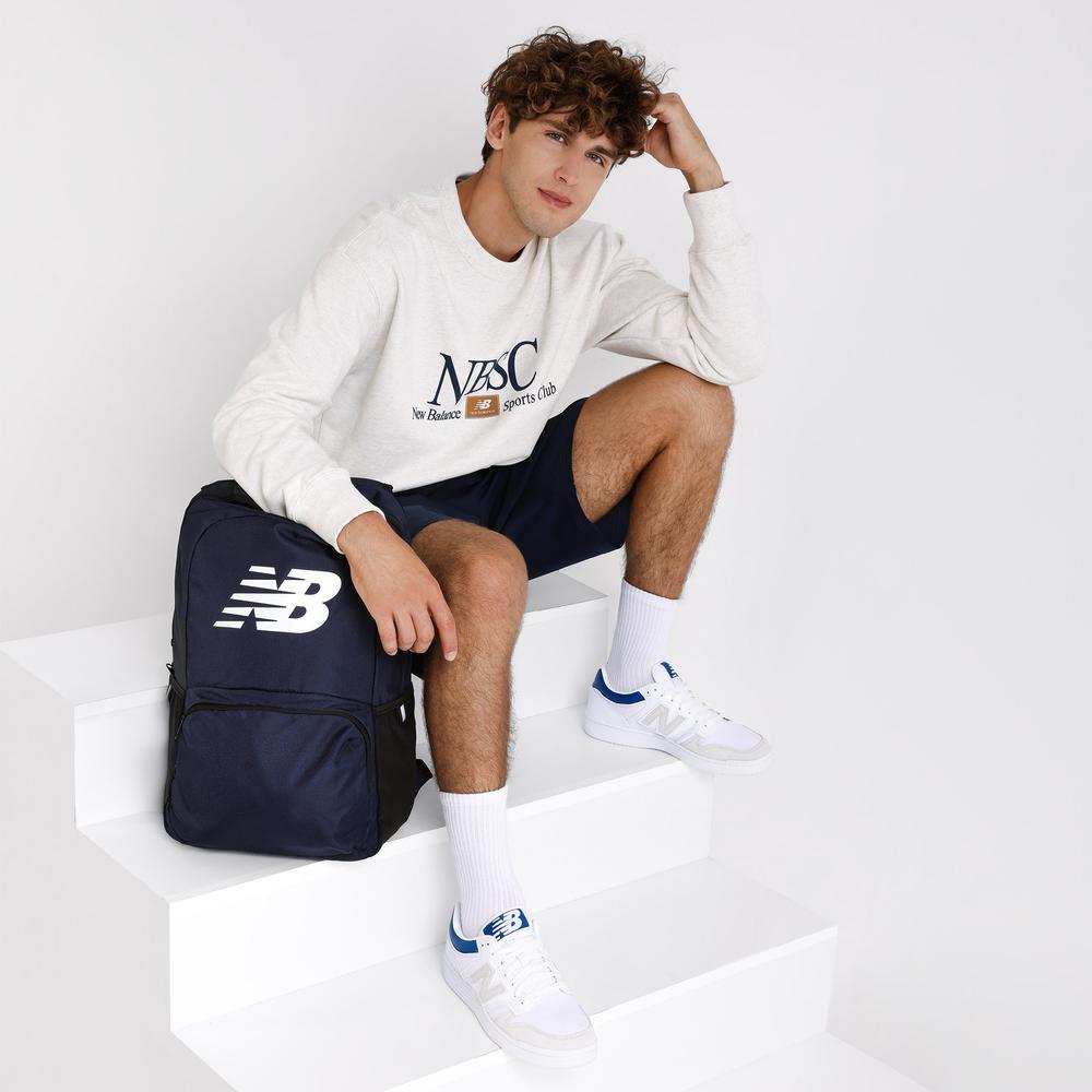 Batoh New Balance LAB13506TNV – tmavomodrá