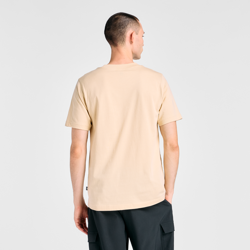 Pánské tričko New Balance MT61Y0XJABC – béžové