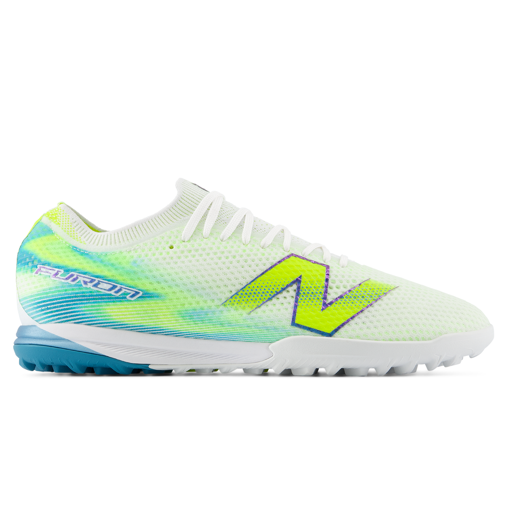 Pánské turfy New Balance FURON ELITE TF V9 UF1T7Q6 – bílé
