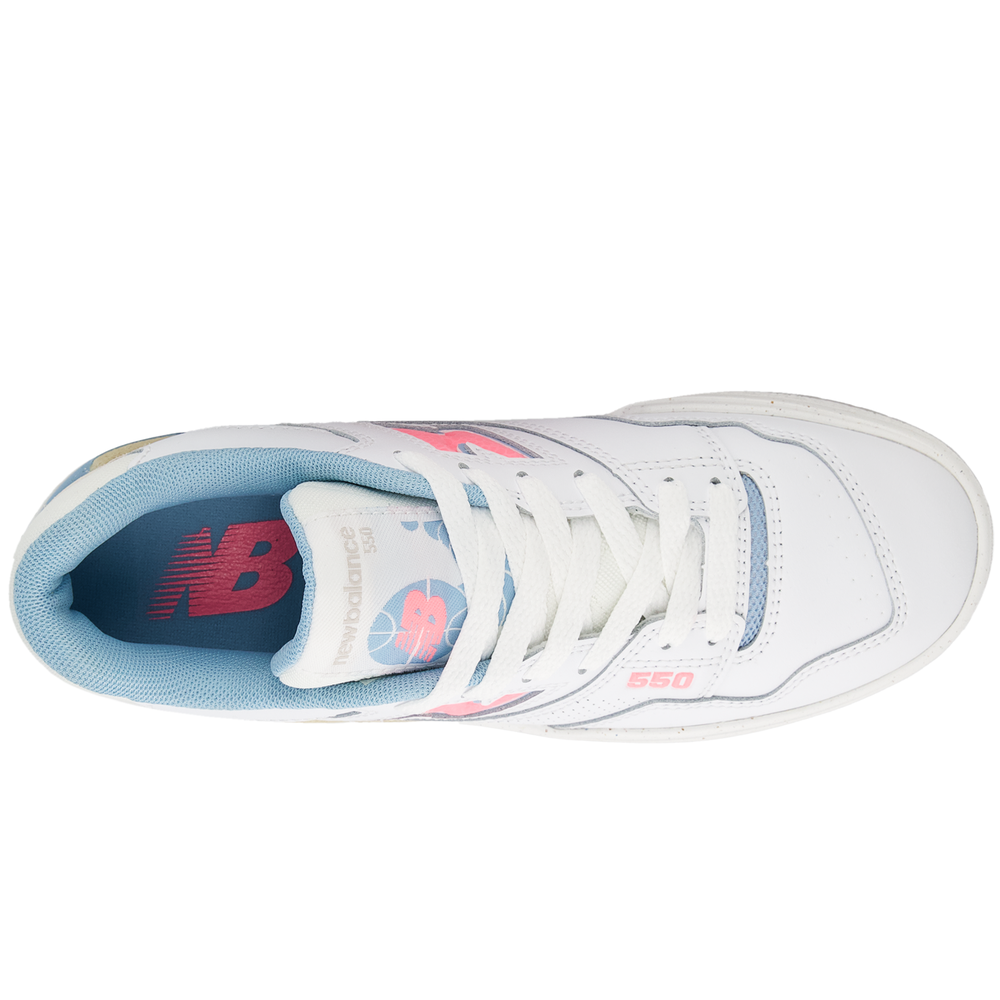 Dětské boty New Balance GSB550EP – bílé