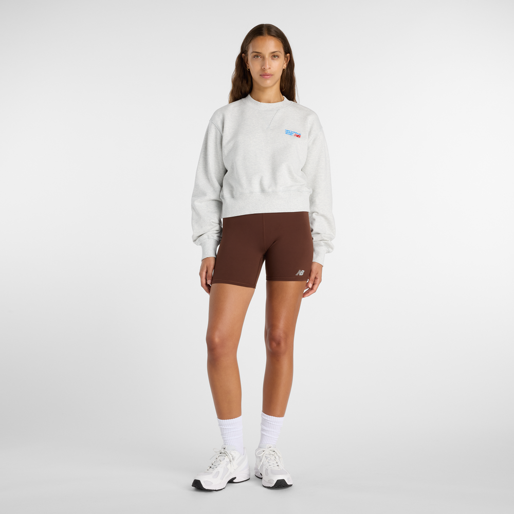 Dámské legíny New Balance WS51114ABJ – hnědý