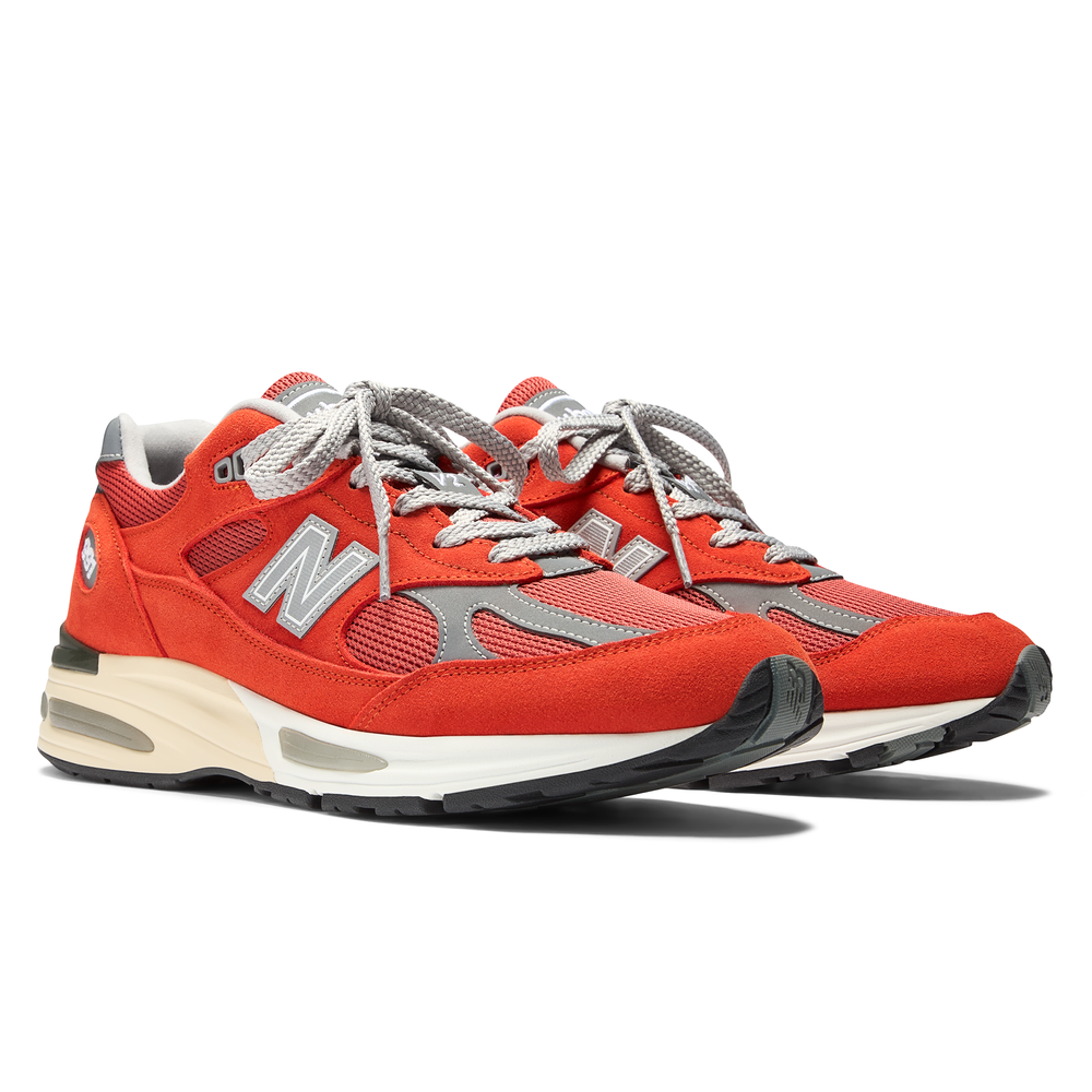 Unisex boty New Balance U991VO2 – červené