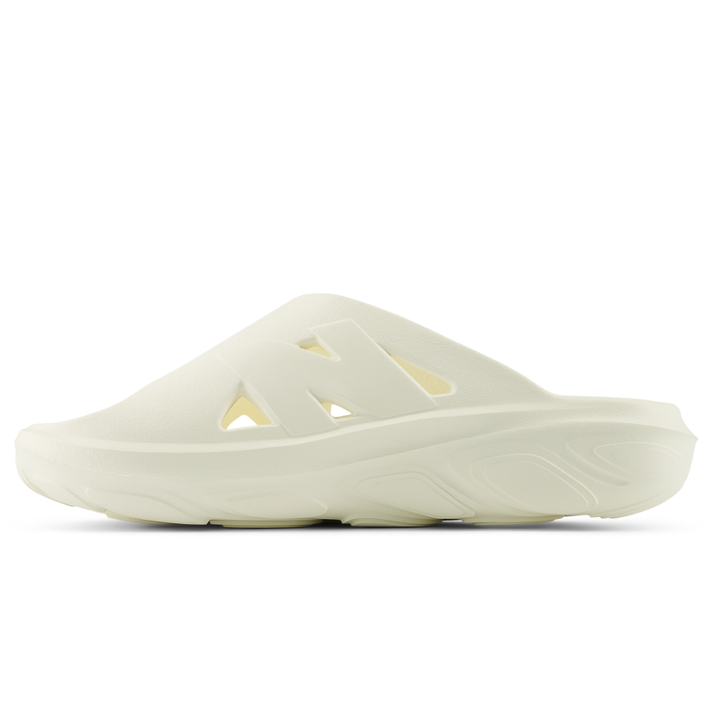 Unisex pantofle New Balance RCVRYSC1 – béžové