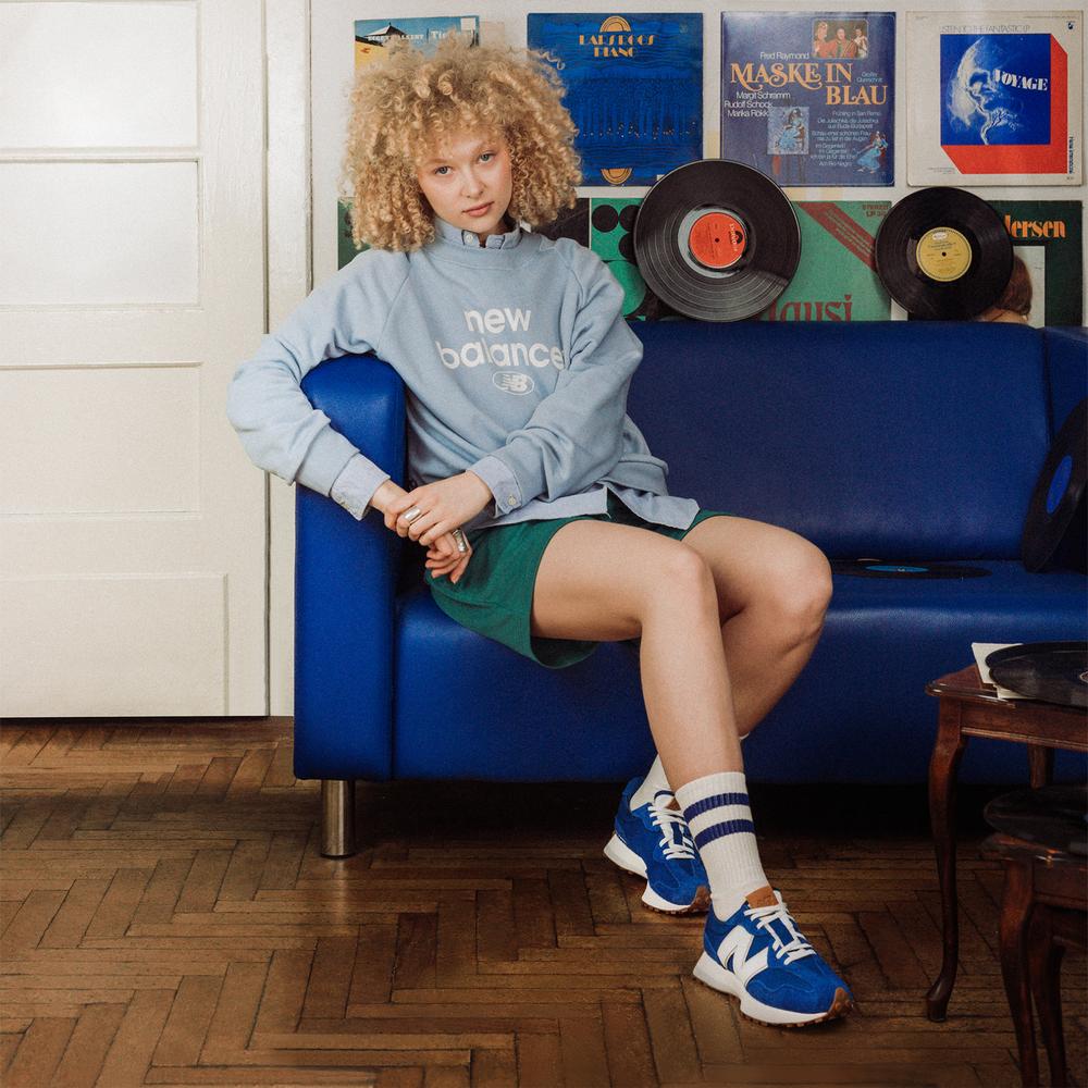 Dámské boty New Balance WS327CH – modré