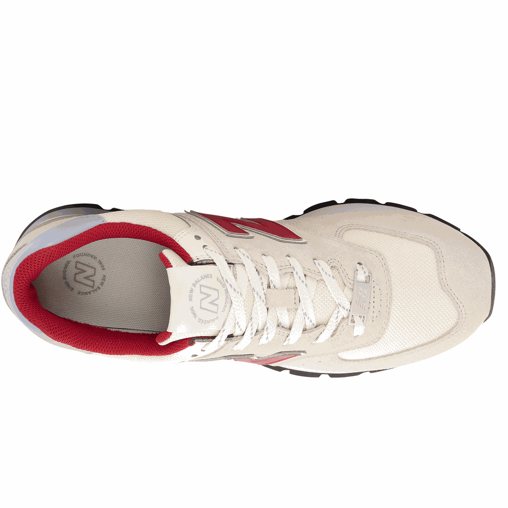 Pánské boty New Balance ML574DVC – béžové