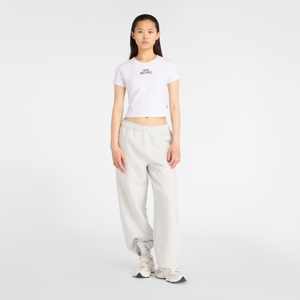 Dámské tričko New Balance WT61Y33QWT – bílé