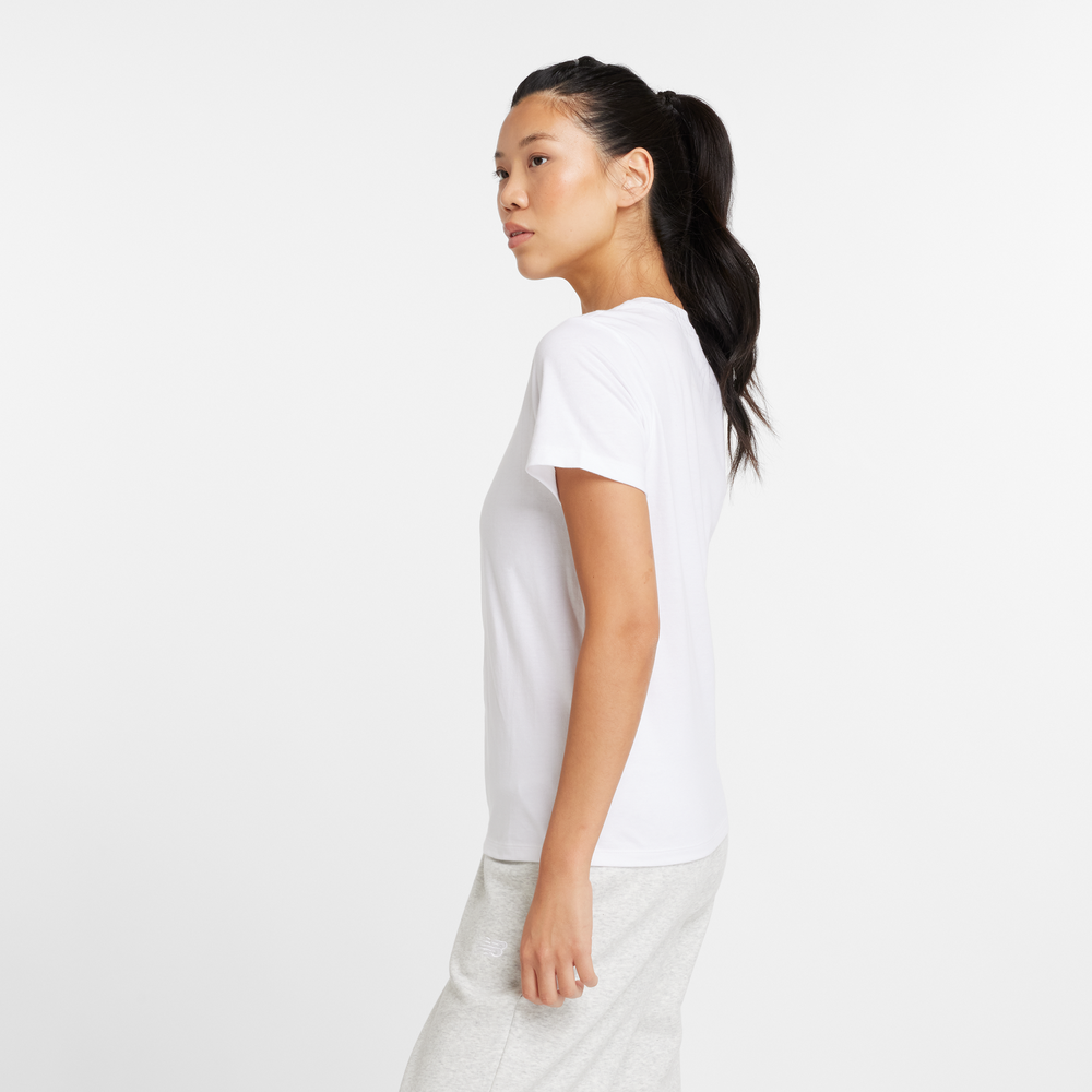 Dámské tričko New Balance WT43582WT – bílé