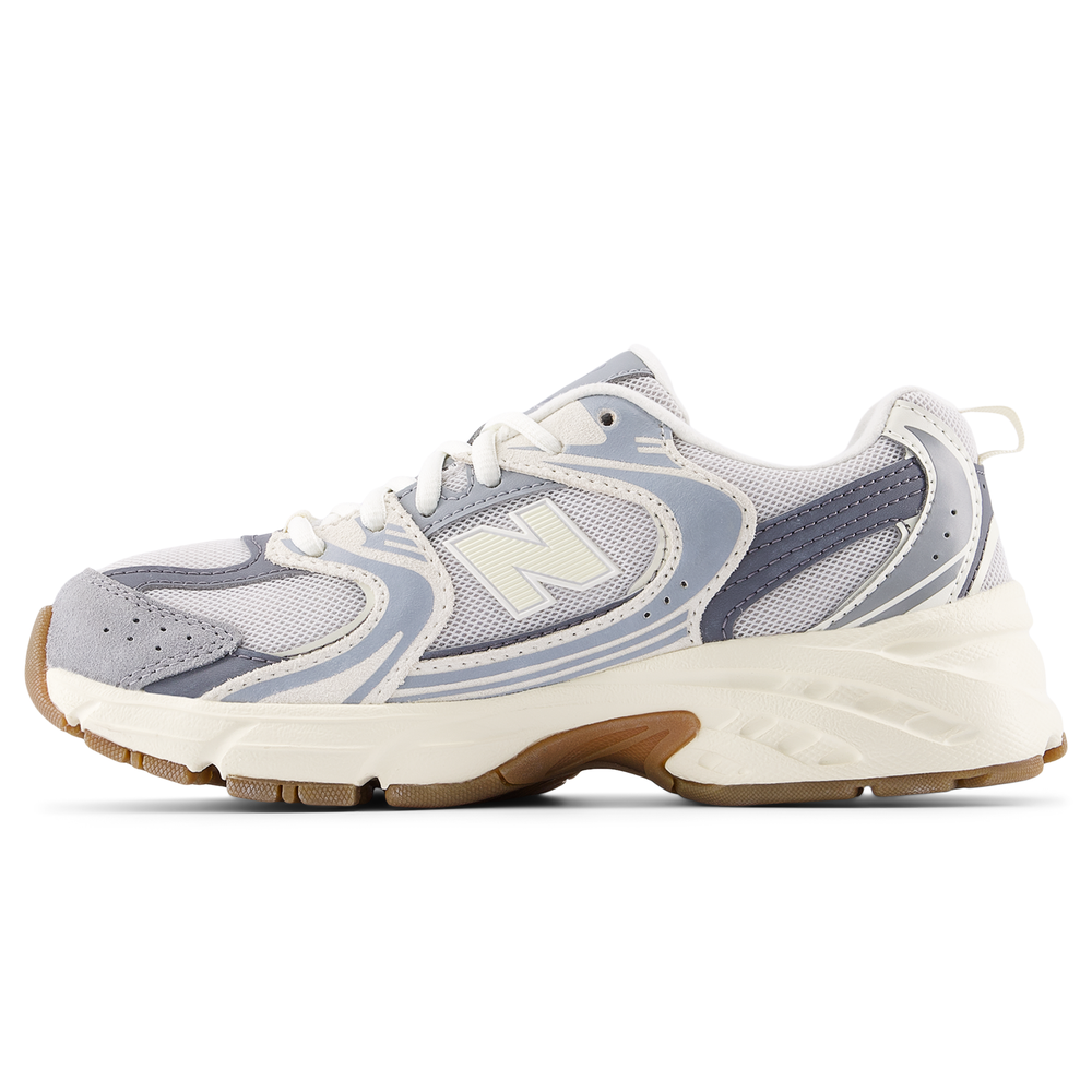 Dětské boty New Balance GR530UK – šedé