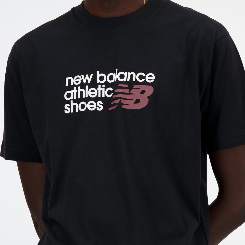 Pánské tričko New Balance MT41524BK – černé