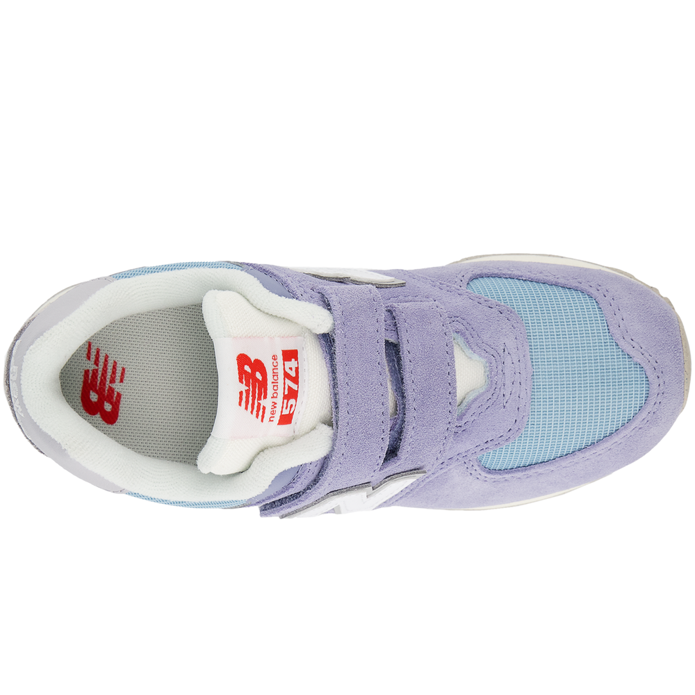 Dětské boty New Balance PV574BLG – fialové