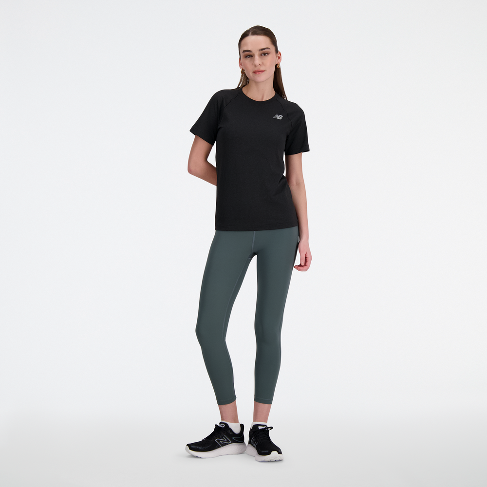 Dámské tričko New Balance WT41123BKH – černé