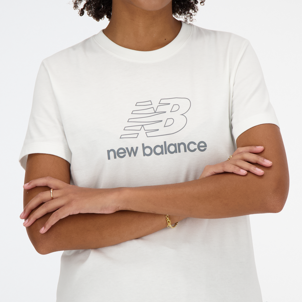 Dámské tričko New Balance WT41816WT – bílé