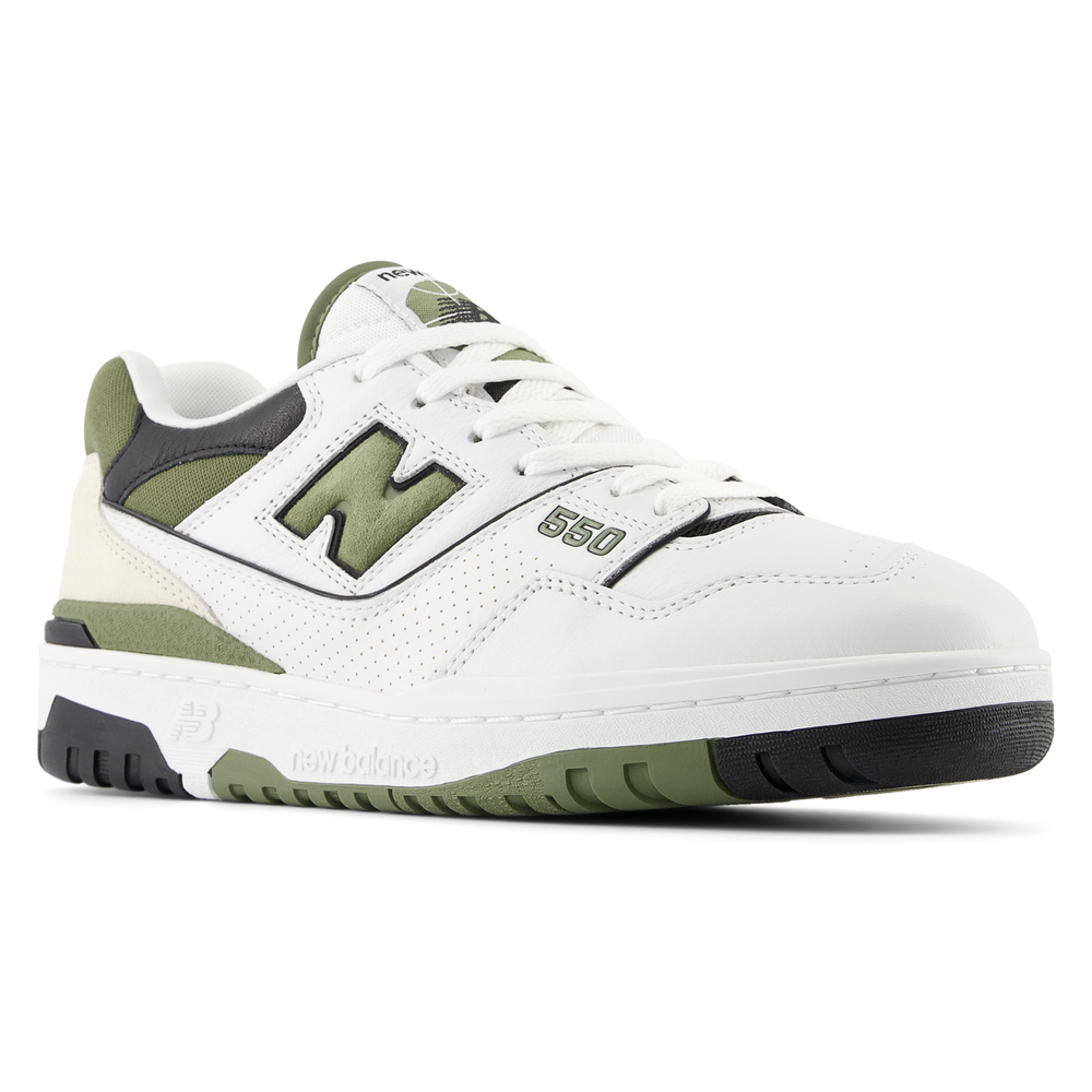 Unisex boty New Balance BB550DOB – bílé