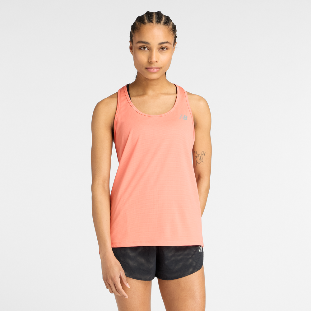 Dámské tričko New Balance WT51253FAR – oranžová