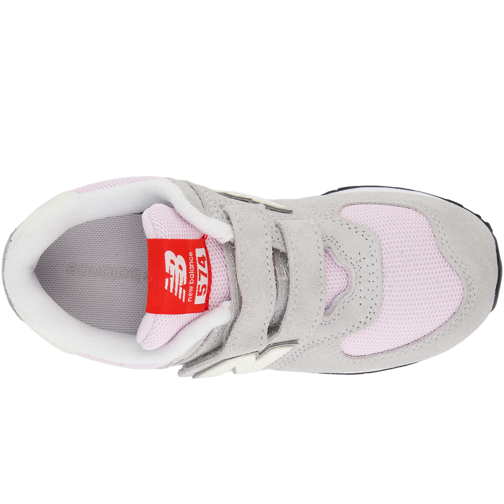 Dětské boty New Balance PV574GNK – šedé