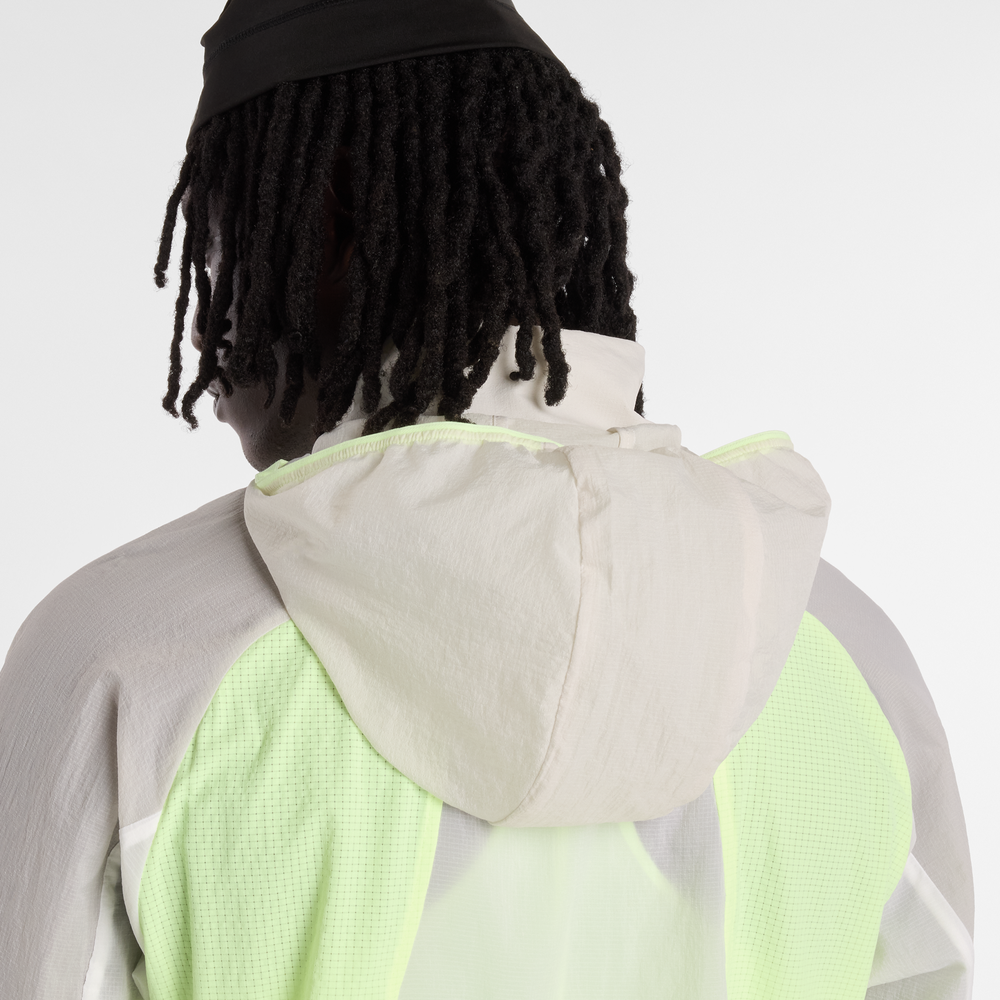 Pánská bunda New Balance MJ61U1I9AFG – bílé